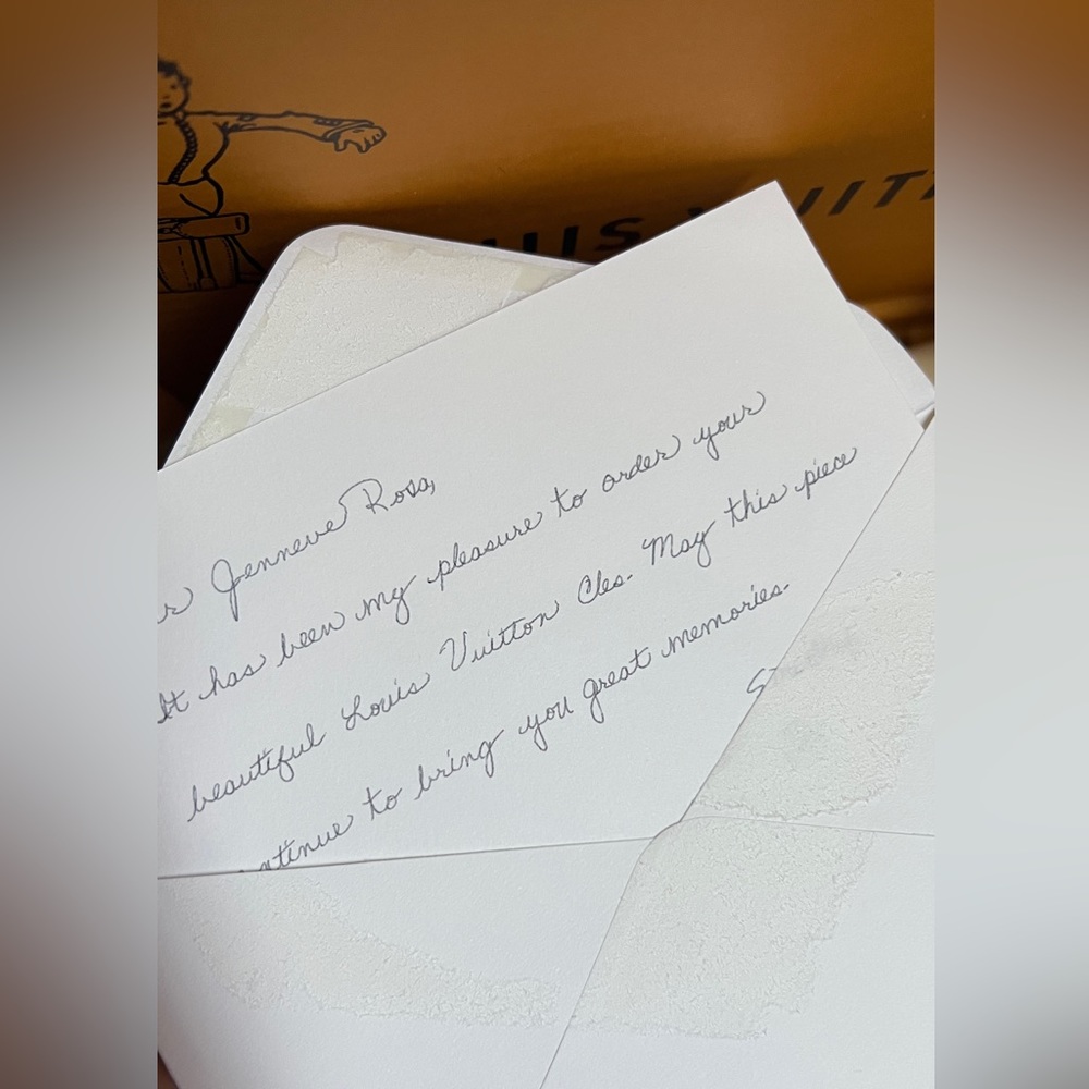 Sold Louis Vuitton Cles Empreinte Leather - Picture 10 of 13